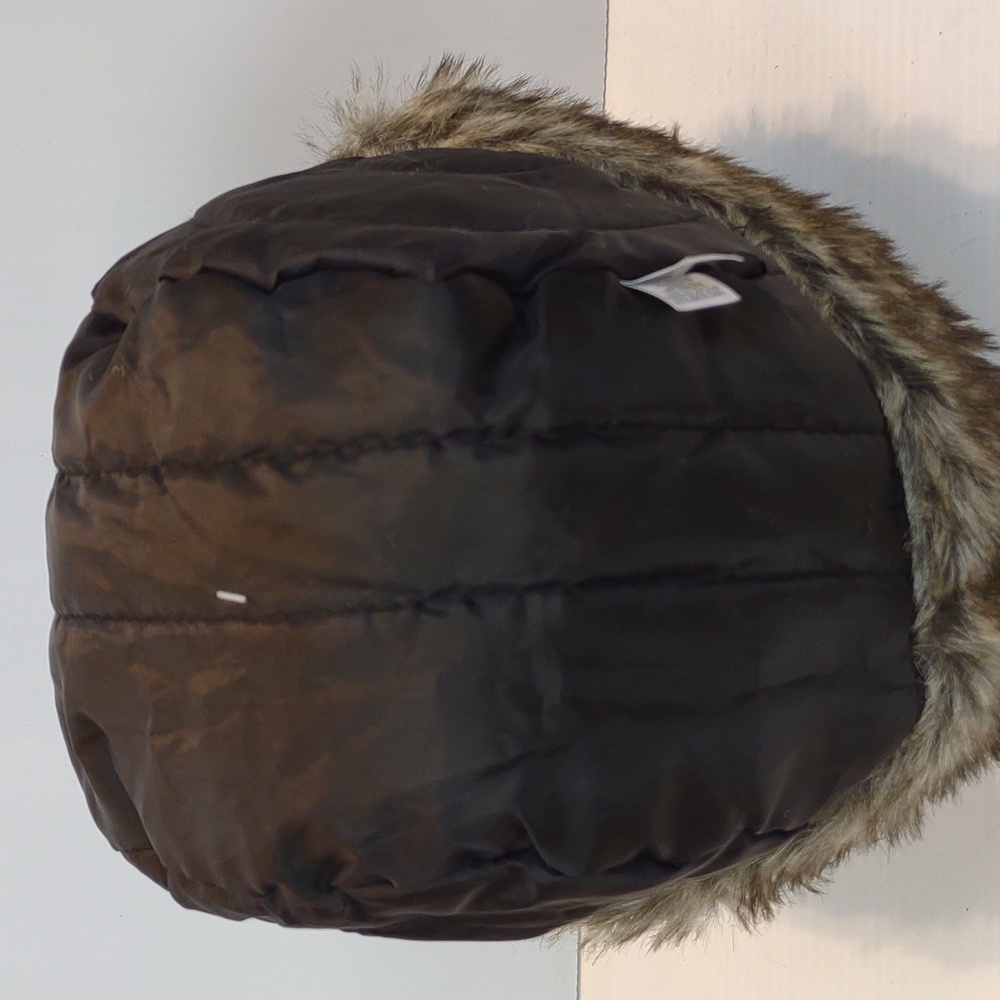 Outdoor Life Black Plaid Faux Fur Trapper Bomber Winter Hat S/M NWT - Picture 13 of 16